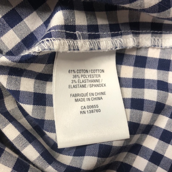 Gingham Off The Shoulder Top - Reitmans - Picture 7 of 10